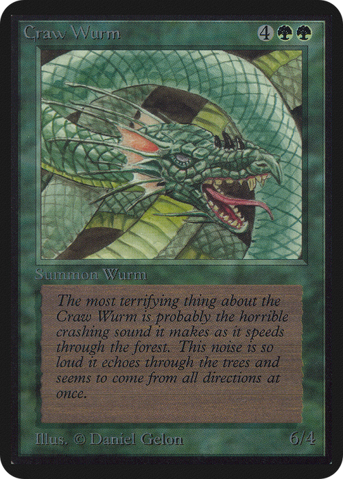 Craw Wurm (LEA-) - Limited Edition Alpha