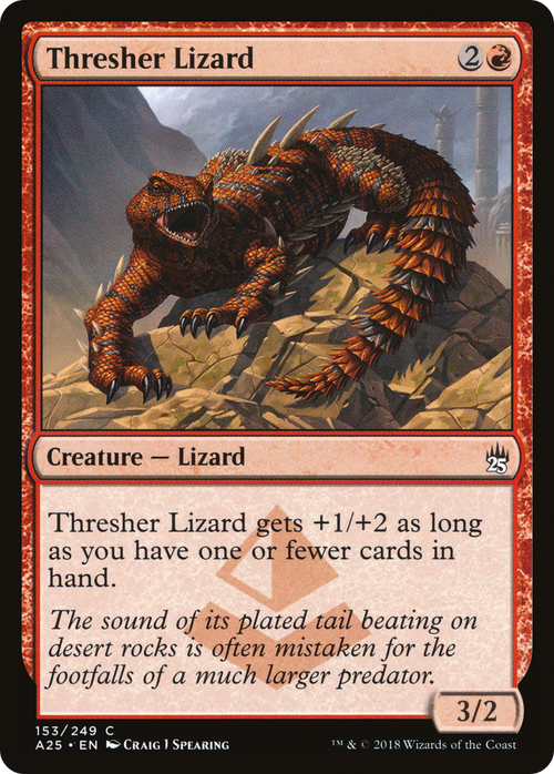 Thresher Lizard (A25-153) - Masters 25