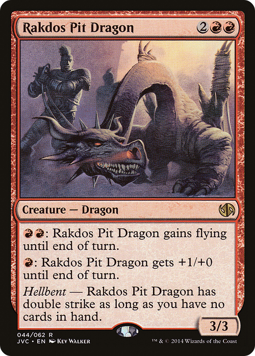 Rakdos Pit Dragon (DD3-044) - Duel Decks Anthology: Jace vs. Chandra
