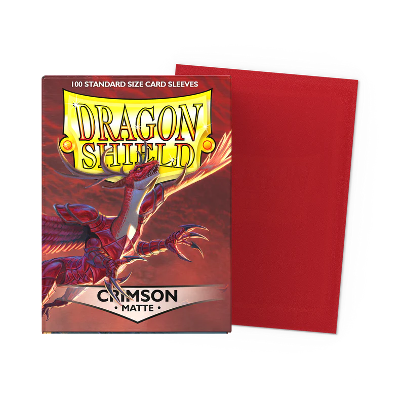 Dragon Shield Crimson - Matte Sleeves