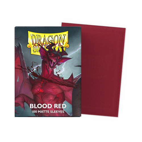 Dragon Shield Blood Red - Matte Sleeves