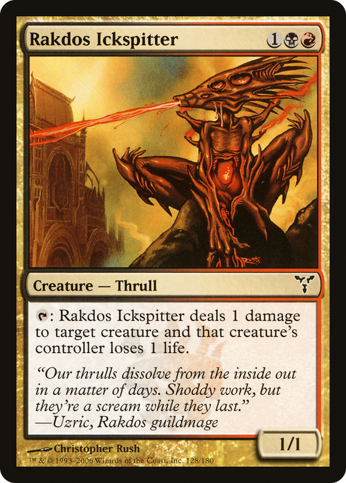 Rakdos Ickspitter (DIS-128) - Dissension Foil