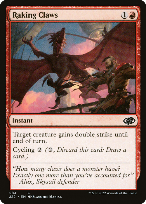Raking Claws (J22-584) - Jumpstart 2022