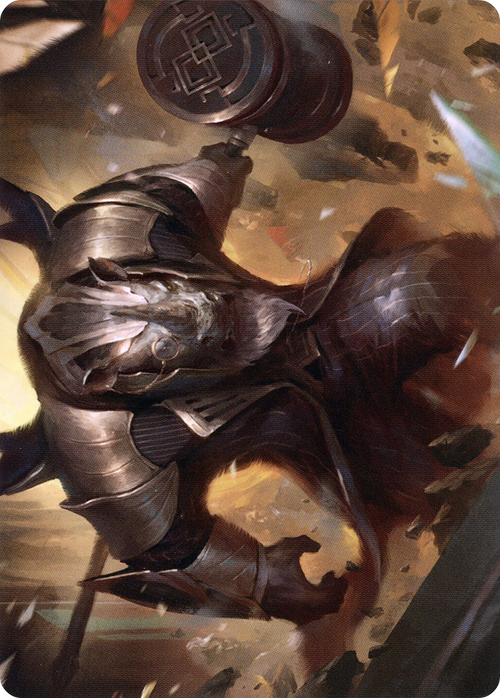 Perrie, the Pulverizer // Perrie, the Pulverizer (ASNC-043) - New Capenna Art Series (Borderless)