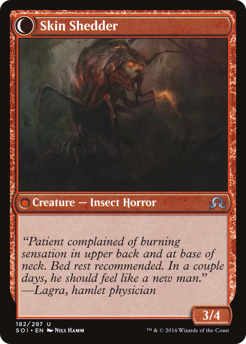 Skin Invasion (SOI-182) - Shadows over Innistrad: (Double Faced Transform) Foil