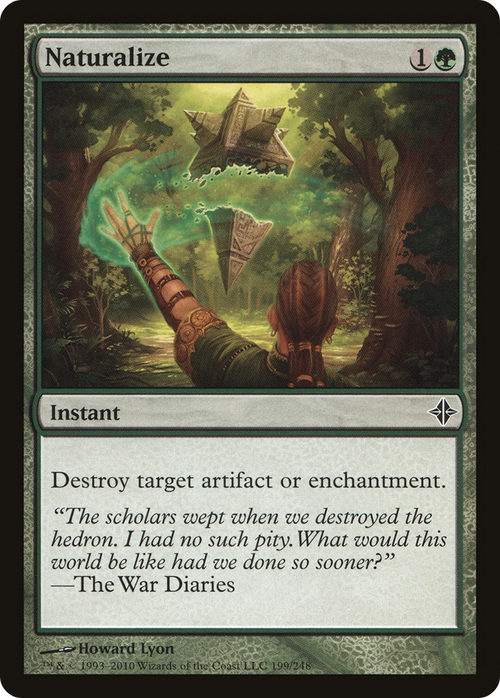 Naturalize (ROE-199) - Rise of the Eldrazi