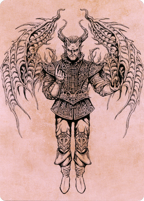 Raphael, Fiendish Savior // Raphael, Fiendish Savior (ACLB-075) - Battle for Baldur's Gate Art Series (Borderless)