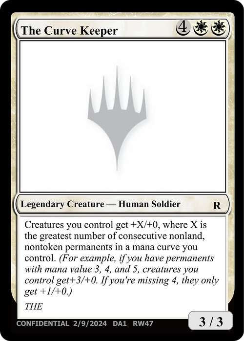 The Curve Keeper (UNK-RW47) - Unknown Event