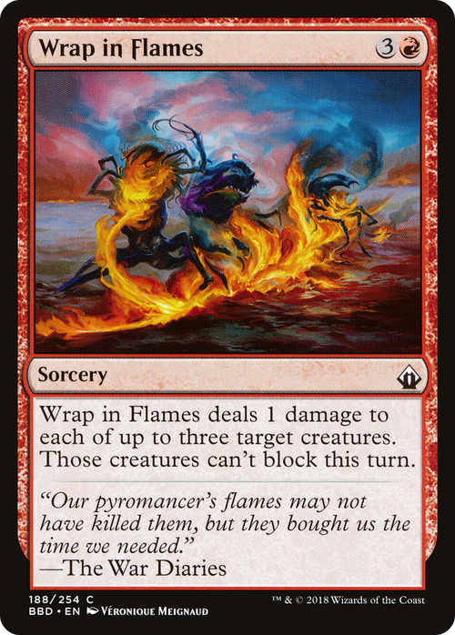 Wrap in Flames (BBD-188) - Battlebond