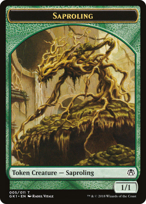 Saproling // Insect (TGK1-005) - GRN Guild Kit Tokens