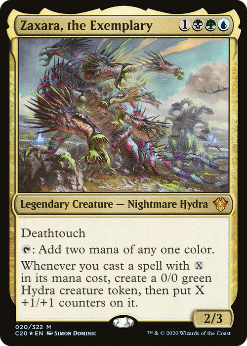 Zaxara, the Exemplary (C20-020) - Commander 2020
