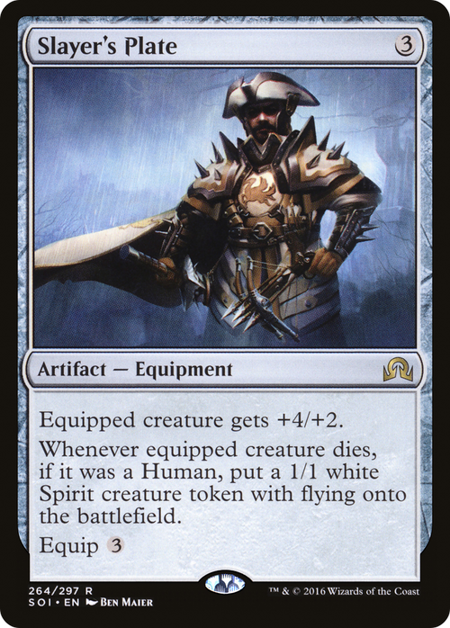 Slayer's Plate (SOI-264) - Shadows over Innistrad Foil