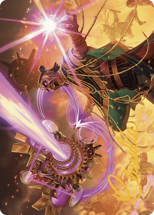Cosmium Blast // Cosmium Blast (ALCI-001) - The Lost Caverns of Ixalan Art Series (Borderless) Foil
