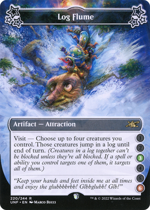 Log Flume (3-6) (UNF-220) - Unfinity