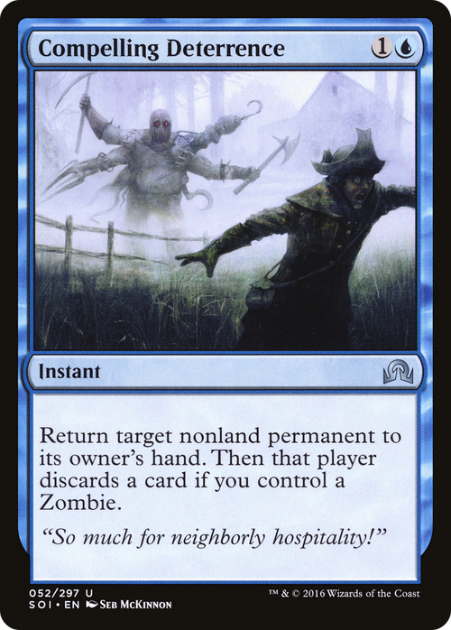 Compelling Deterrence (SOI-052) - Shadows over Innistrad Foil