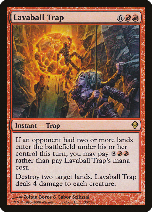 Lavaball Trap (ZEN-135) - Zendikar