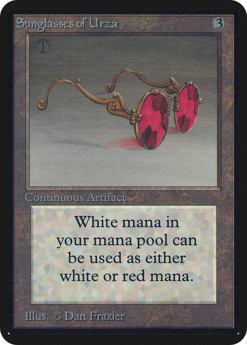 Sunglasses of Urza (LEA-) - Limited Edition Alpha
