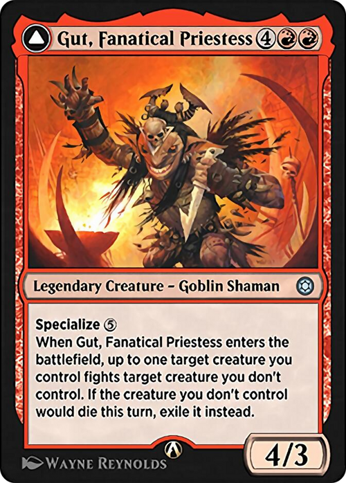 Gut, Fanatical Priestess (HBG-013) - Alchemy Horizons: Baldur's Gate