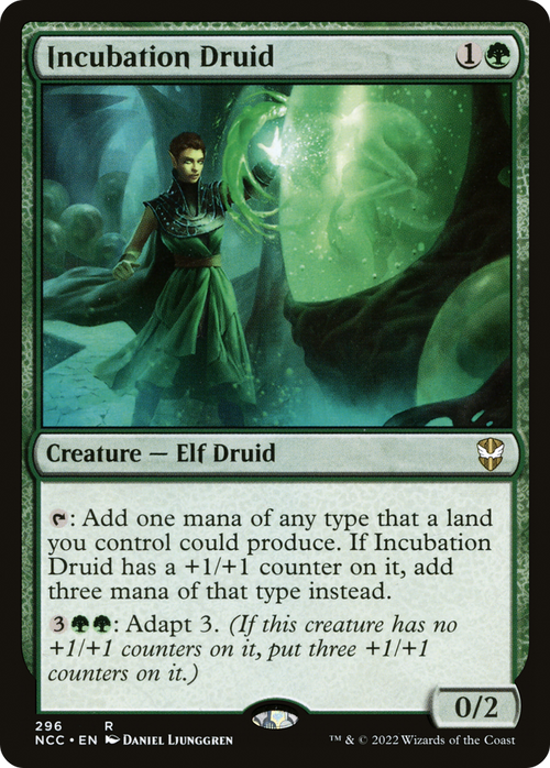 Incubation Druid (NCC-296) - New Capenna Commander