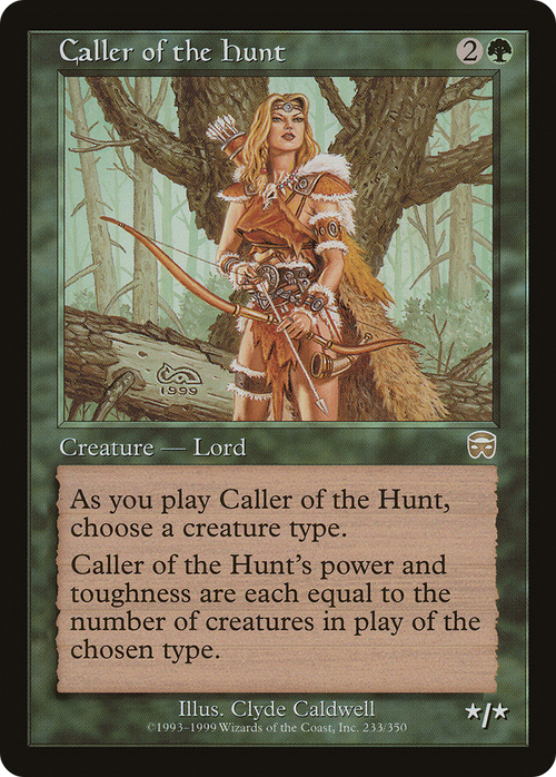 Caller of the Hunt (MMQ-233) - Mercadian Masques