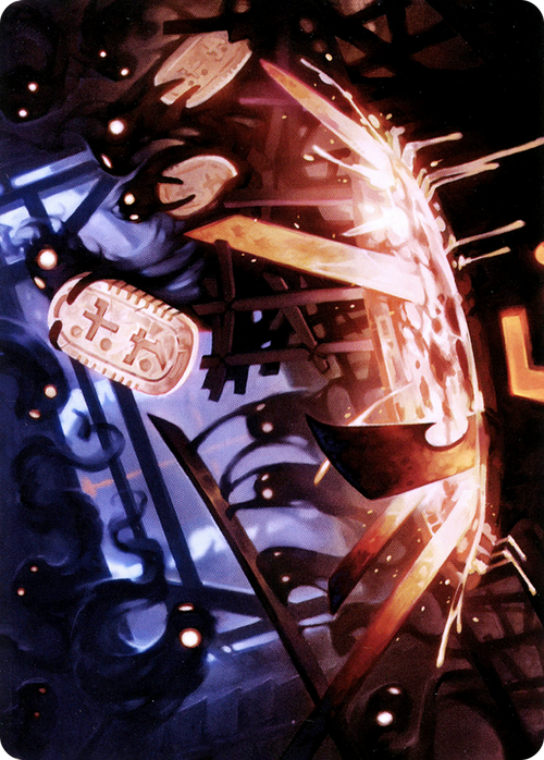Smoke Spirits' Aid // Smoke Spirits' Aid (ANEO-041) - Neon Dynasty Art Series (Borderless)