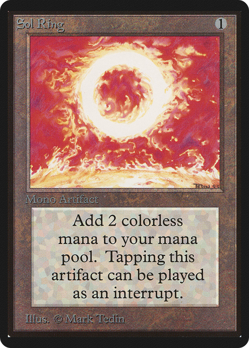 Sol Ring (LEB-) - Limited Edition Beta
