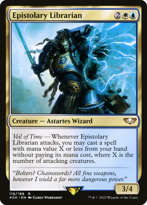 Epistolary Librarian (40K-118) - Warhammer 40,000 Commander
