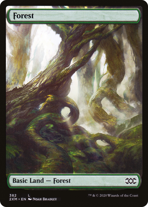 Forest (382) (2XM-382) - Double Masters Foil