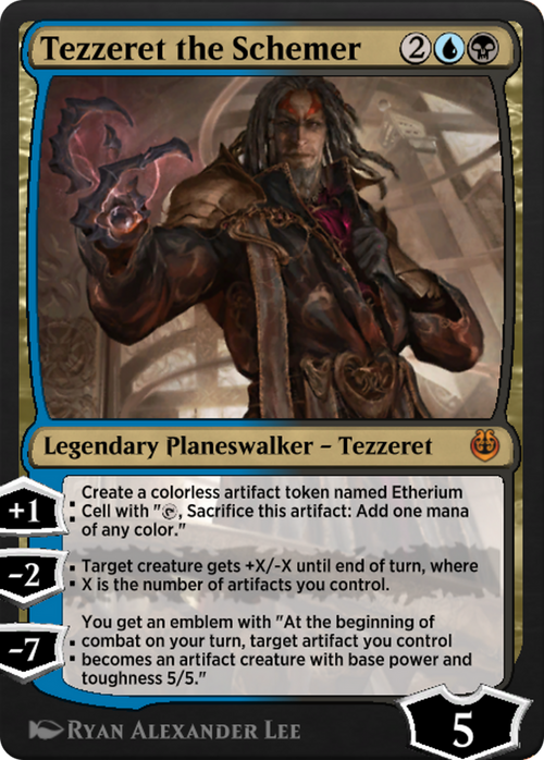 Tezzeret the Schemer (KLR-209) - Kaladesh Remastered
