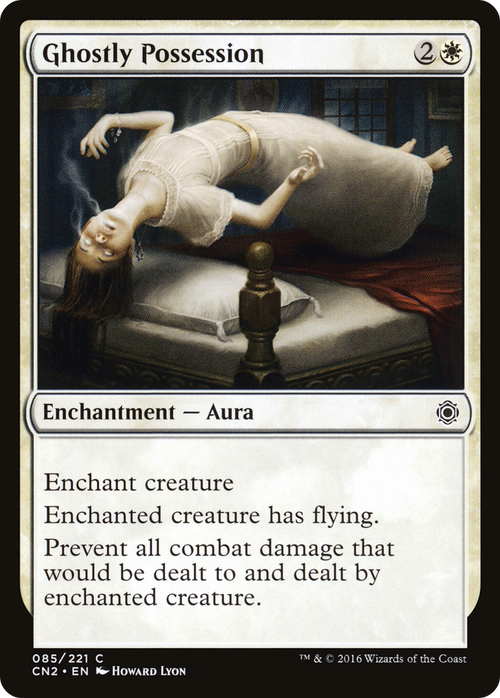 Ghostly Possession (CN2-085) - Conspiracy: Take the Crown Foil