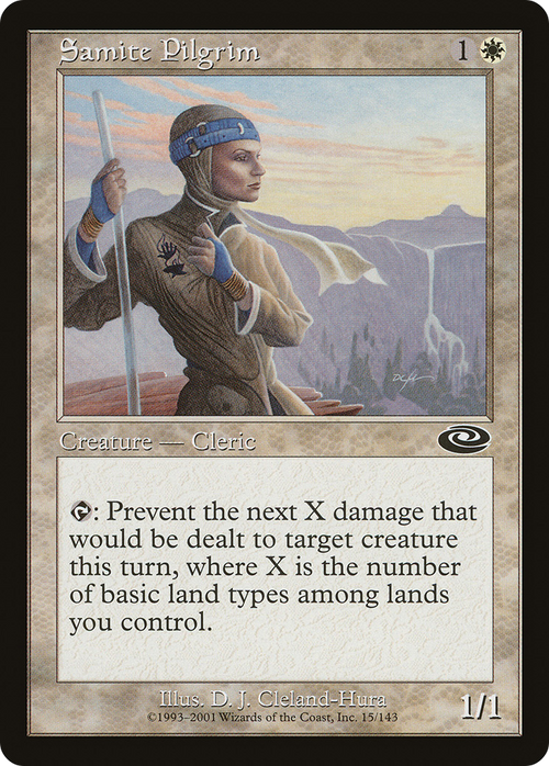 Samite Pilgrim (PLS-015) - Planeshift Foil