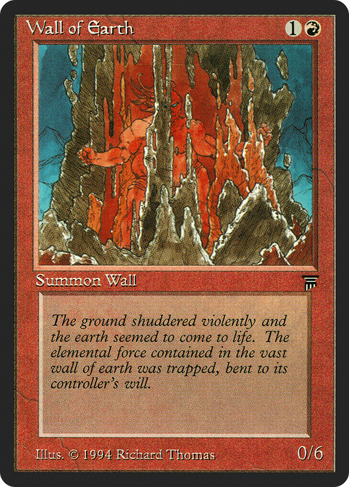 Wall of Earth (LEG-) - Legends