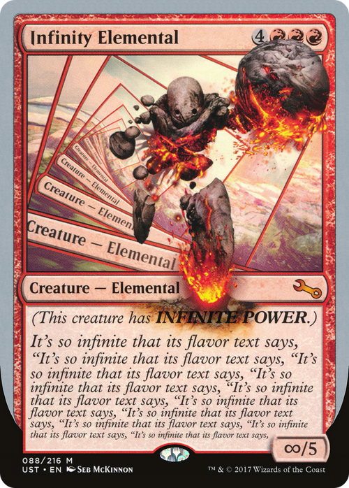 Infinity Elemental (UST-088) - Unstable Foil