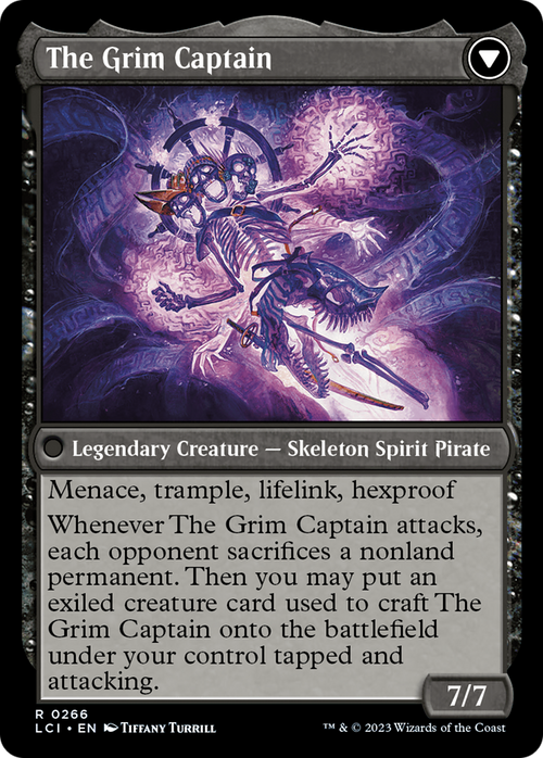 Throne of the Grim Captain (LCI-266) - The Lost Caverns of Ixalan Foil