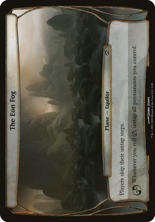 The Eon Fog (Planechase) (OVER-008) - Planechase Planes
