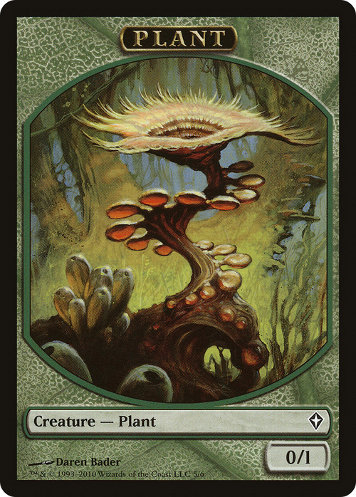 Plant Token (WWK-005) - Worldwake Tokens