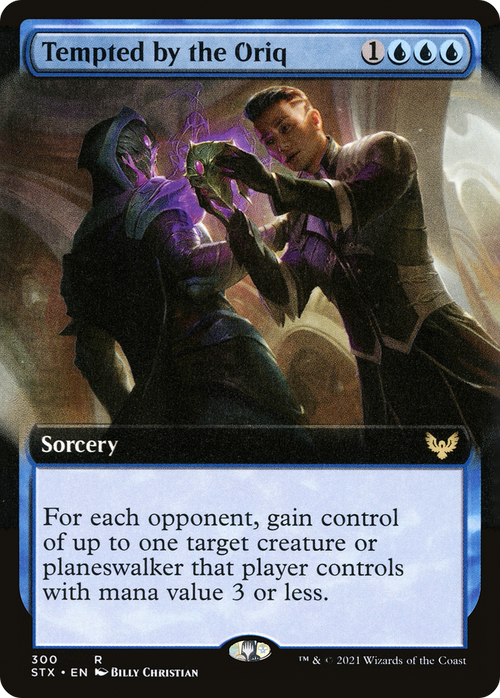 Tempted by the Oriq (Extended Art) (STX-300) - Strixhaven: School of Mages: (Extended Art)
