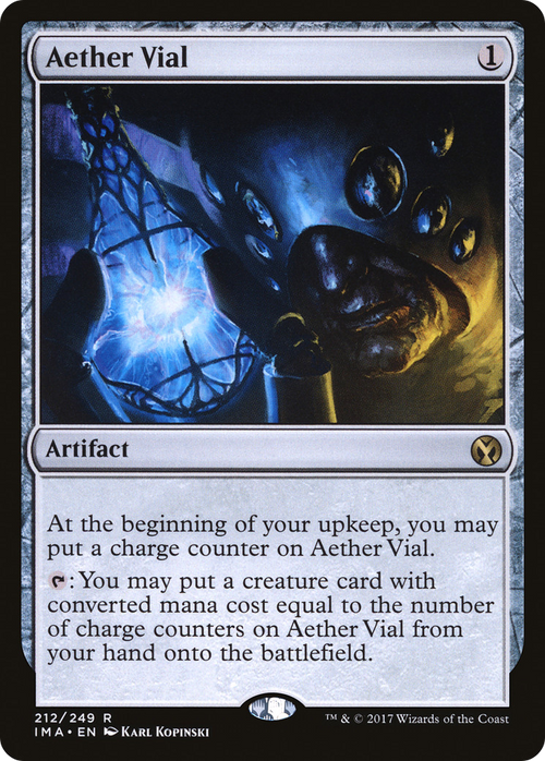 Aether Vial (IMA-212) - Iconic Masters