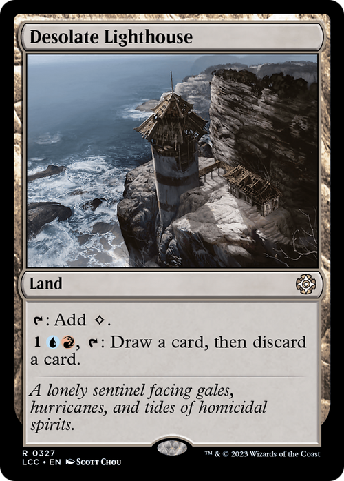 Desolate Lighthouse (LCC-327) - The Lost Caverns of Ixalan Commander