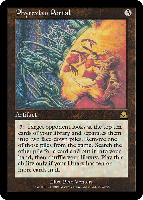 Phyrexian Portal (ME2-217) - Masters Edition II Foil