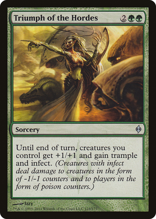 Triumph of the Hordes (NPH-123) - New Phyrexia Foil