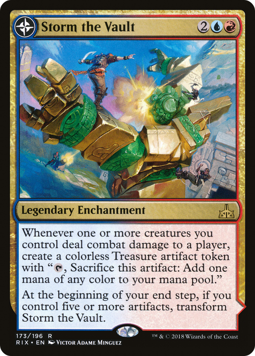 Storm the Vault (RIX-173) - Rivals of Ixalan: (compasslanddfc)