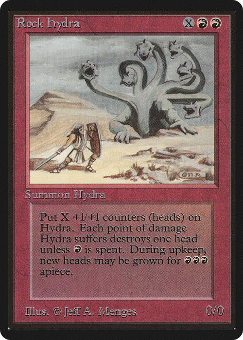 Rock Hydra (LEB-) - Limited Edition Beta