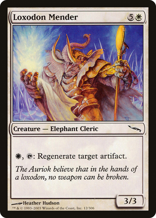 Loxodon Mender (MRD-012) - Mirrodin Foil