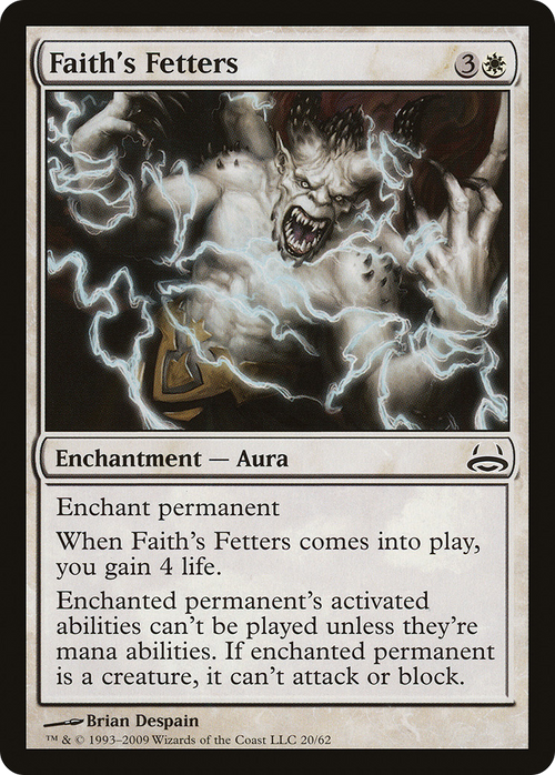 Faith's Fetters (DDC-020) - Duel Decks: Divine vs. Demonic