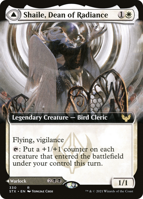 Shaile, Dean of Radiance (Extended Art) (STX-330) - Strixhaven: School of Mages: (Extended Art)