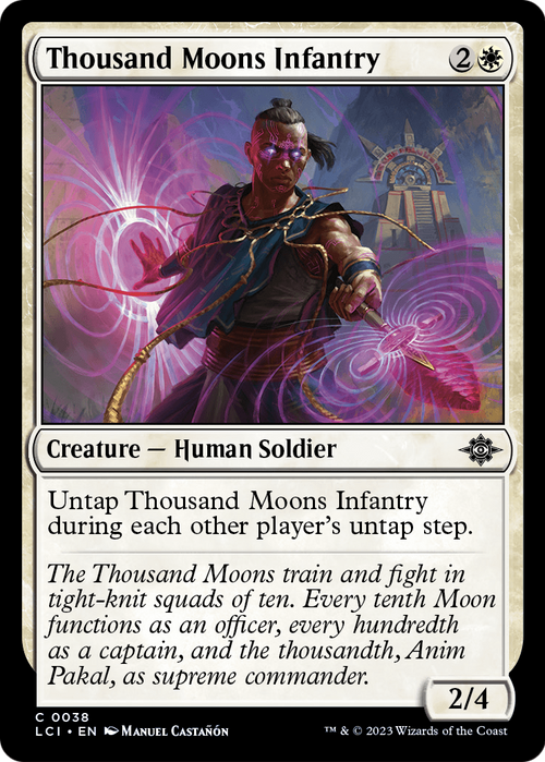 Thousand Moons Infantry (LCI-038) - The Lost Caverns of Ixalan