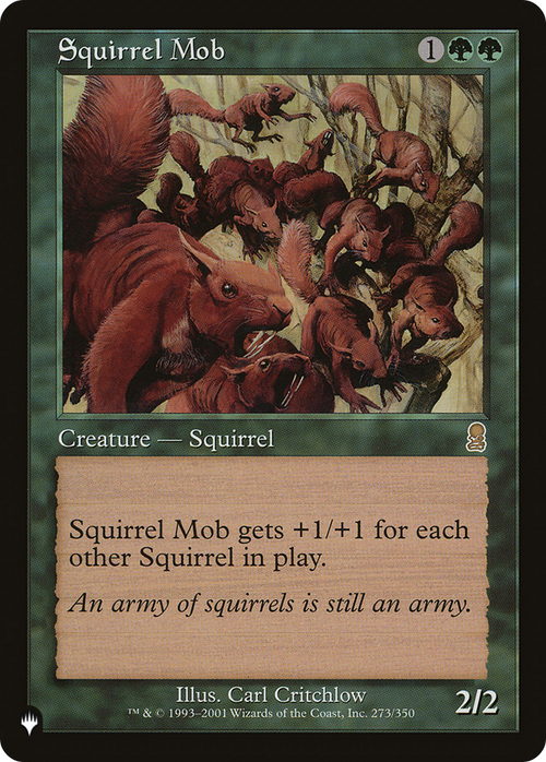 Squirrel Mob (LIST-ODY-273) - The List