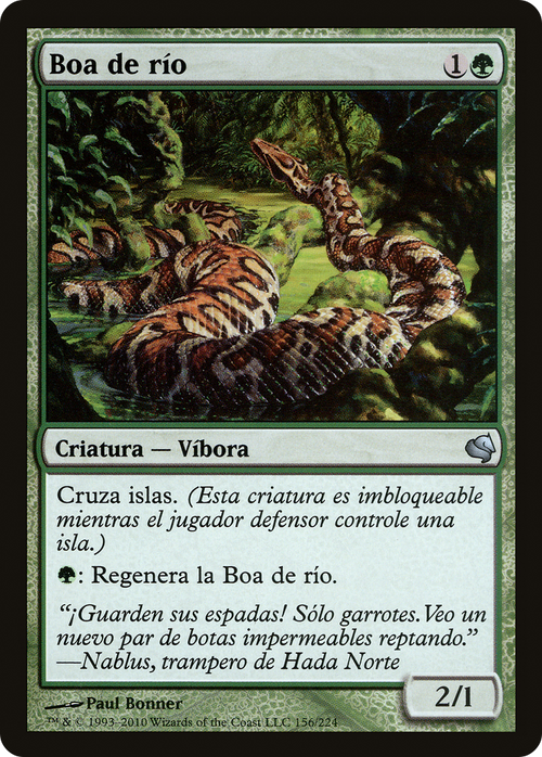 River Boa (Spanish) - "Boa de rio" (PS11-156) - Salvat 2011