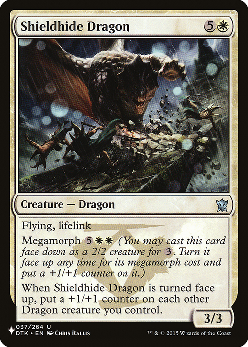 Shieldhide Dragon (LIST-DTK-37) - The List
